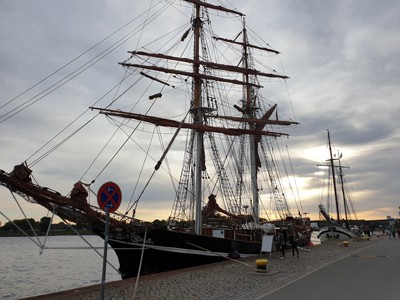 Kiel-Holtenau-Segelschiff
